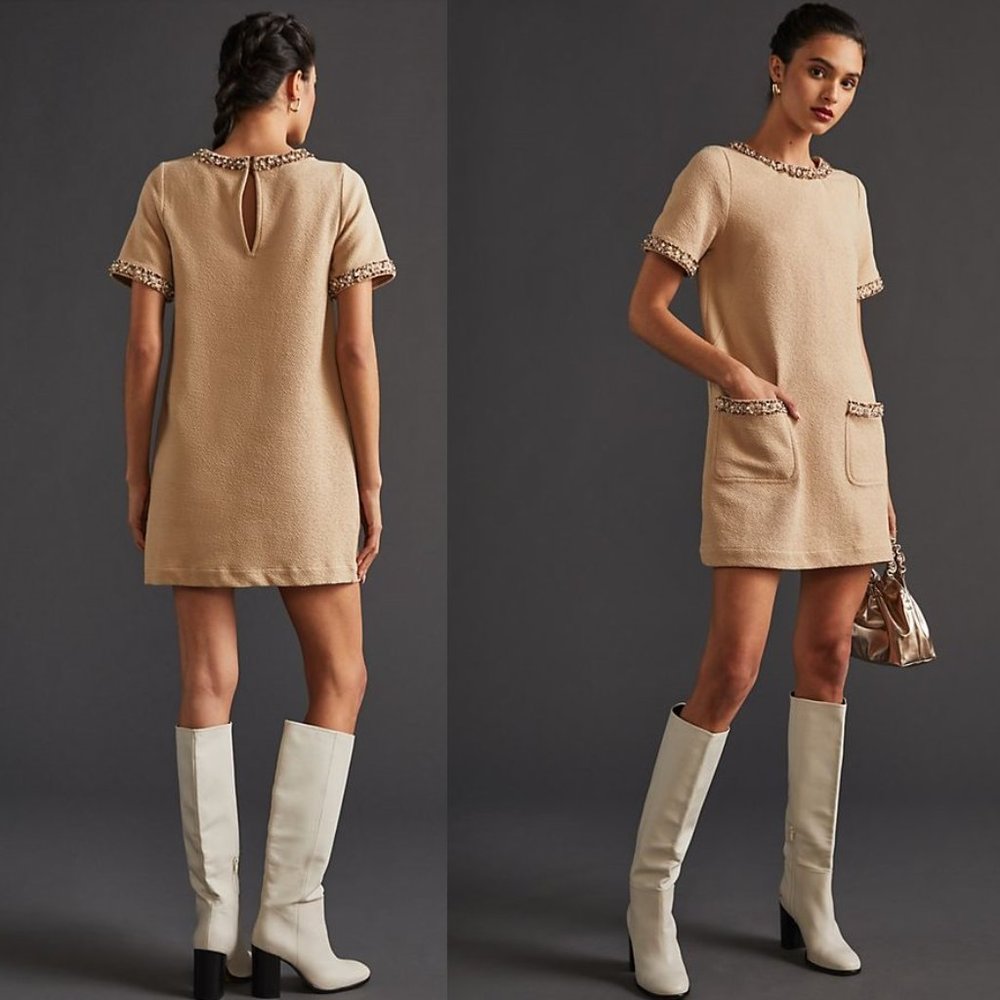 Anthropologie Maeve Shift Mini Dress